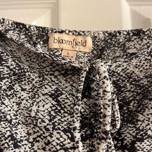 Bloomfield Black and White Top